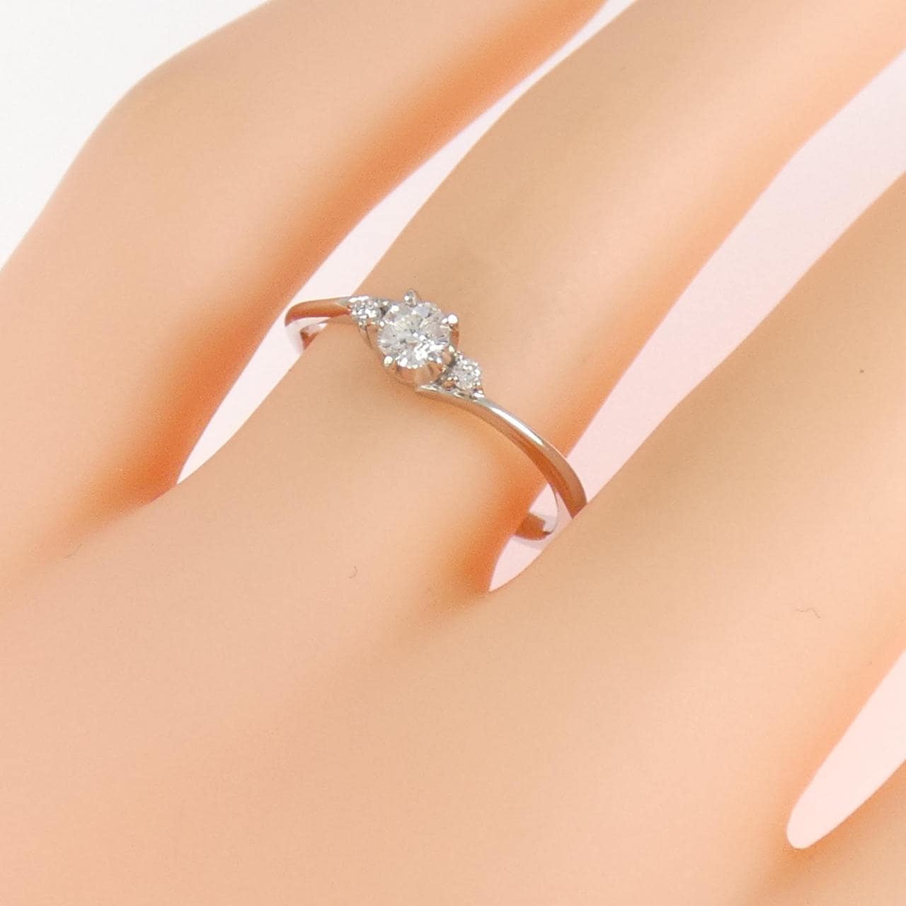 PT900 ダイヤモンド リング 0.165CT