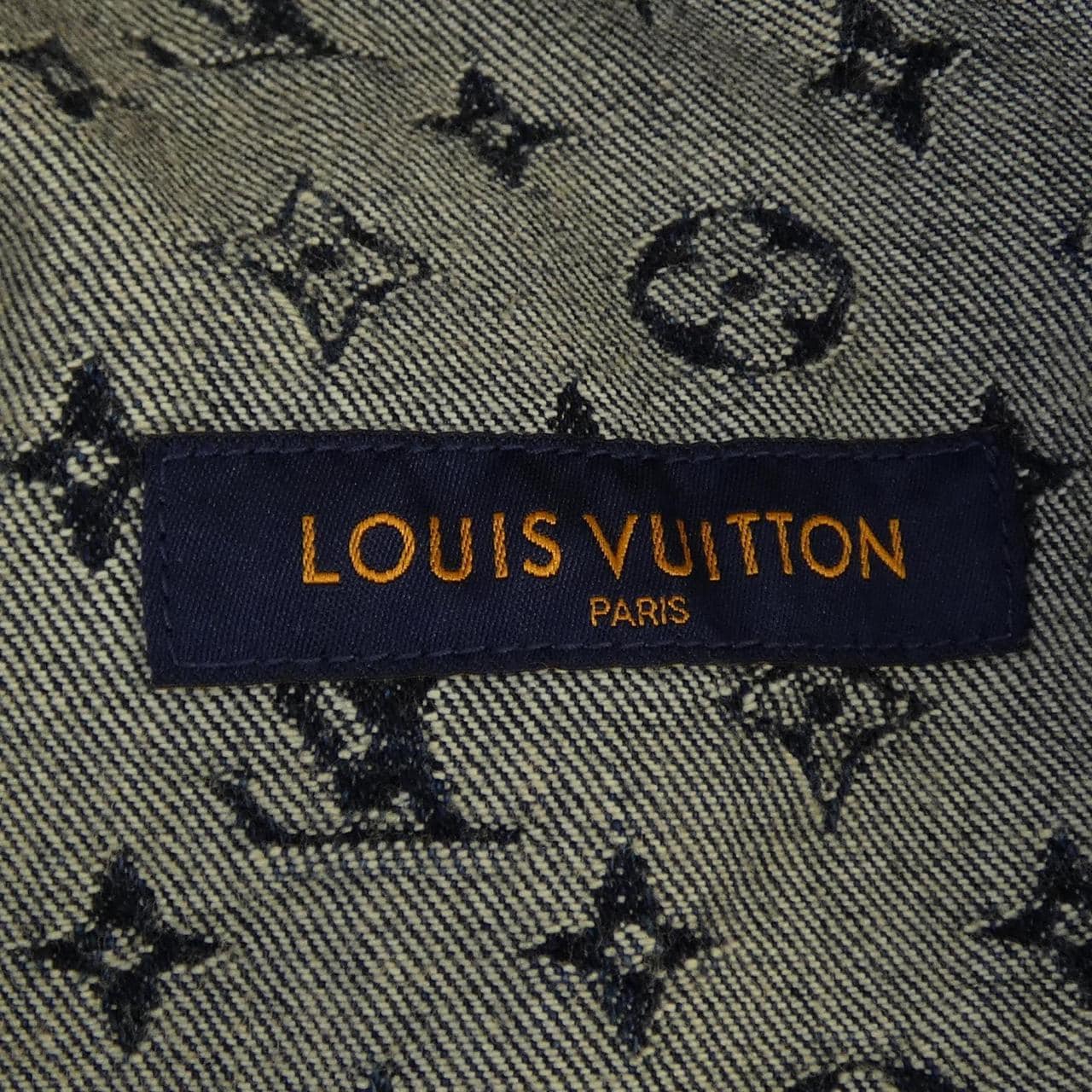 ルイヴィトン LOUIS VUITTON ジャイアントダミエウェーブモノグラム　NIGO HJA10WUZC デニムジャケット