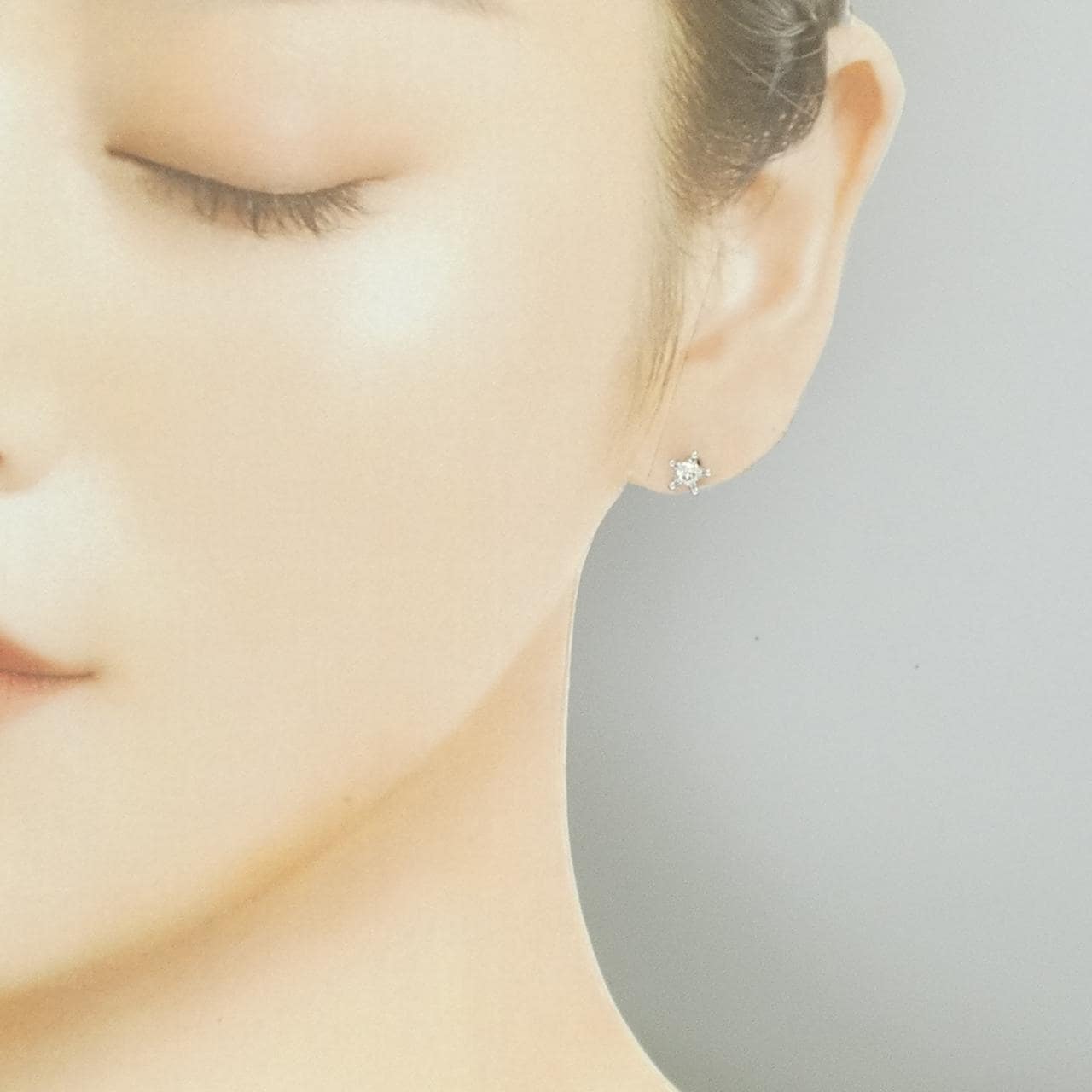 スタージュエリー ダイヤモンド ピアス 0.24CT