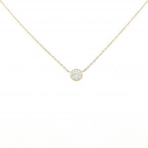 K18YG ダイヤモンド ネックレス 0.41CT D VS1 3EXT