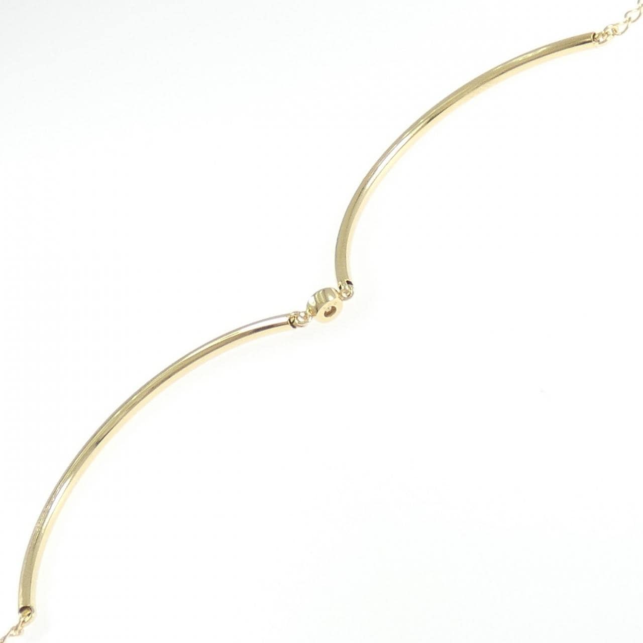 K18YG ダイヤモンド ブレスレット 0.08CT