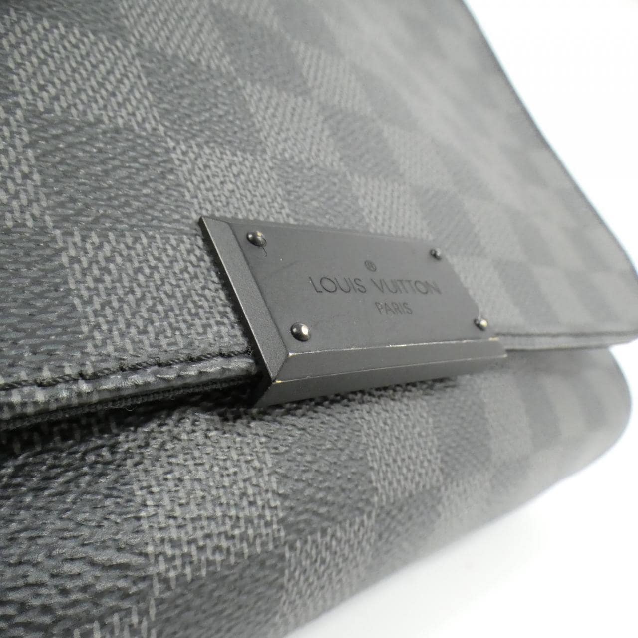 LOUIS VUITTON Damier Graphite District PM N41260 Shoulder Bag