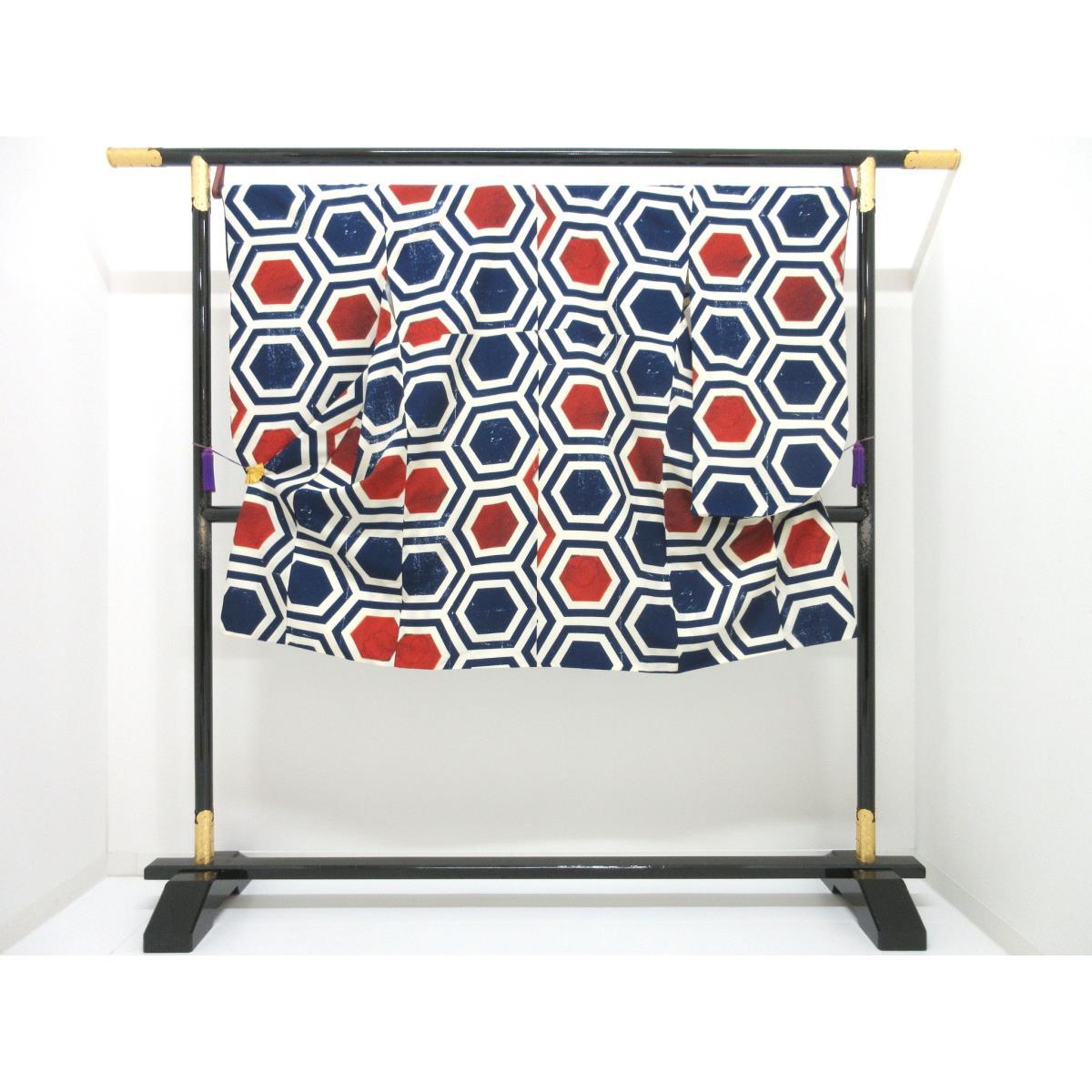 化繊　二尺袖　ショート丈　モダンアンテナ