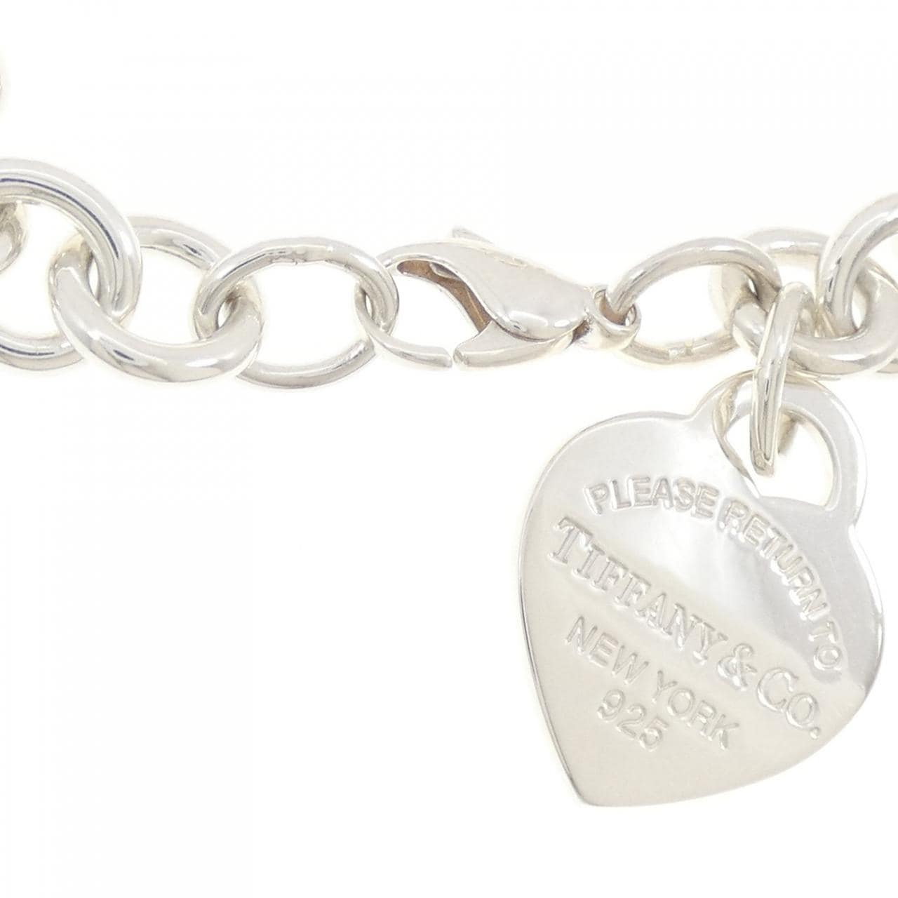 TIFFANY回歸TIFFANY心形標籤手鍊