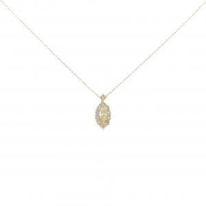 【新品】K18YG ダイヤモンド ネックレス 0.20CT