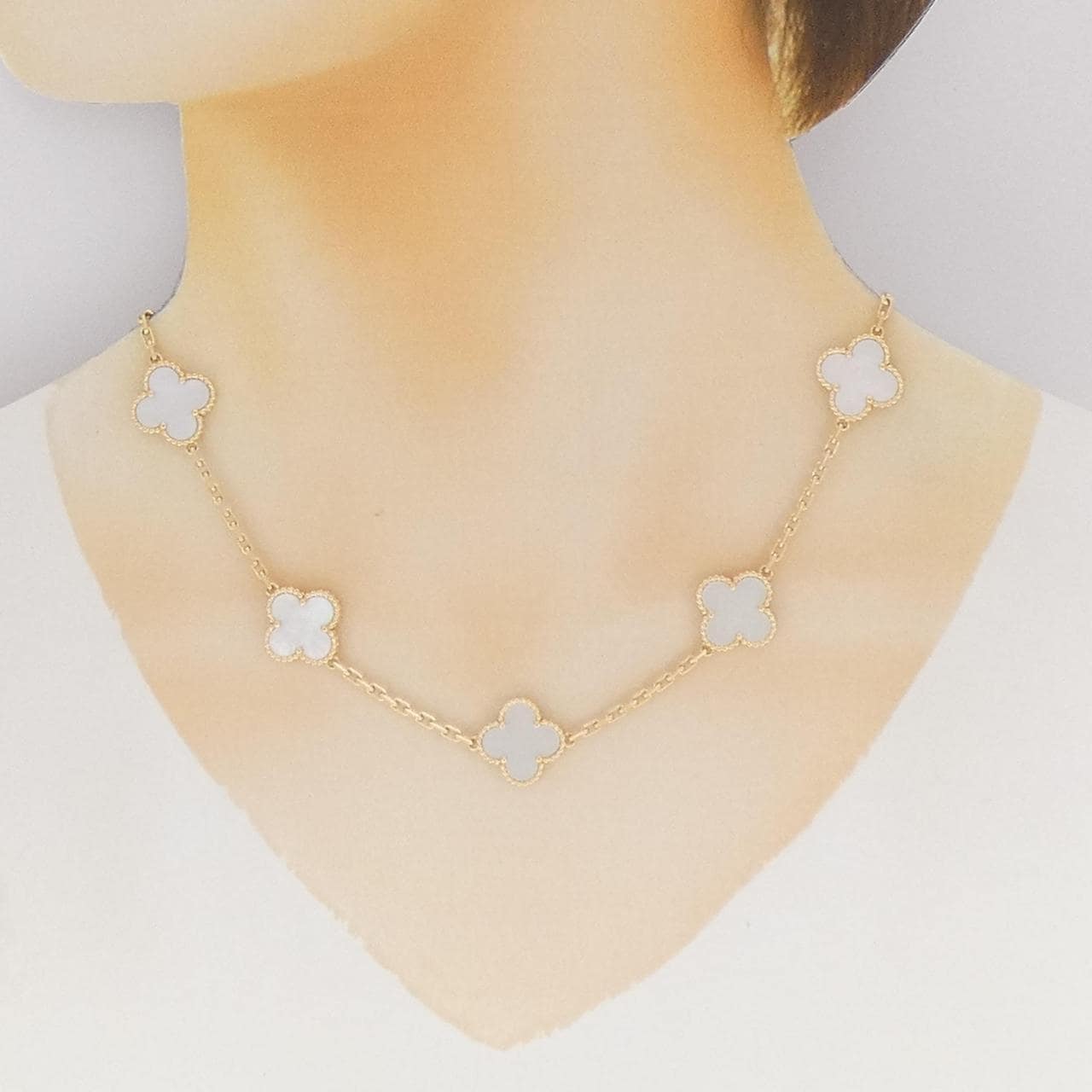 ヴァンクリーフ&アーペル ヴィンテージアルハンブラ 10モチーフ ネックレス