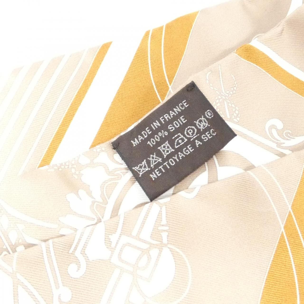エルメス EX-LIBRIS ツイリー 063791S スカーフ