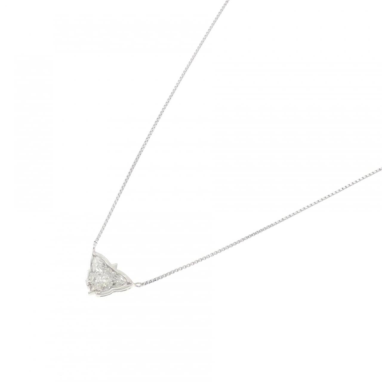 PT900/PT850 ダイヤモンド ネックレス 0.72CT
