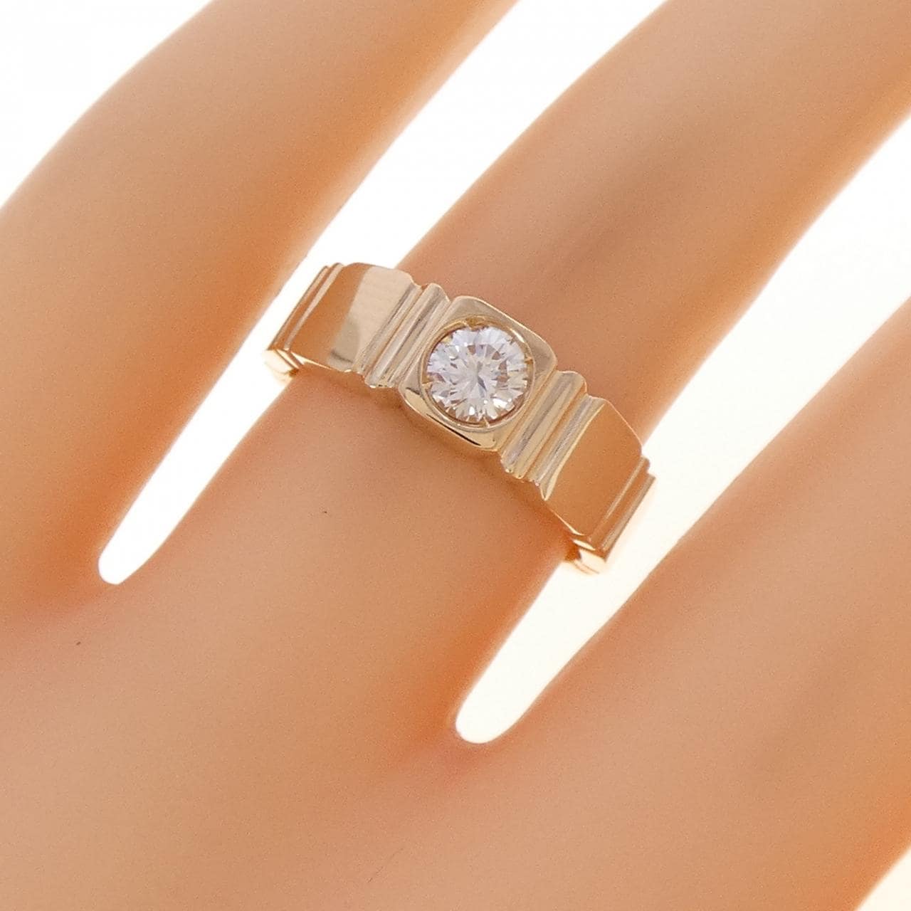 585PG ダイヤモンド リング 0.31CT