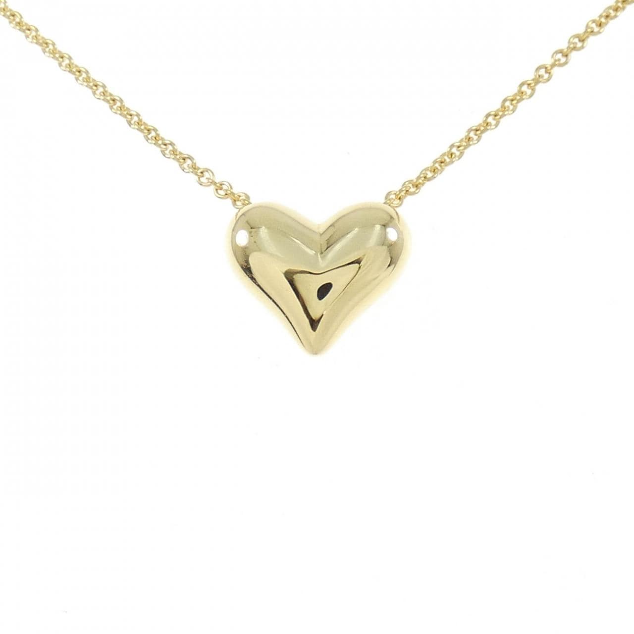 TIFFANY pinched heart necklace