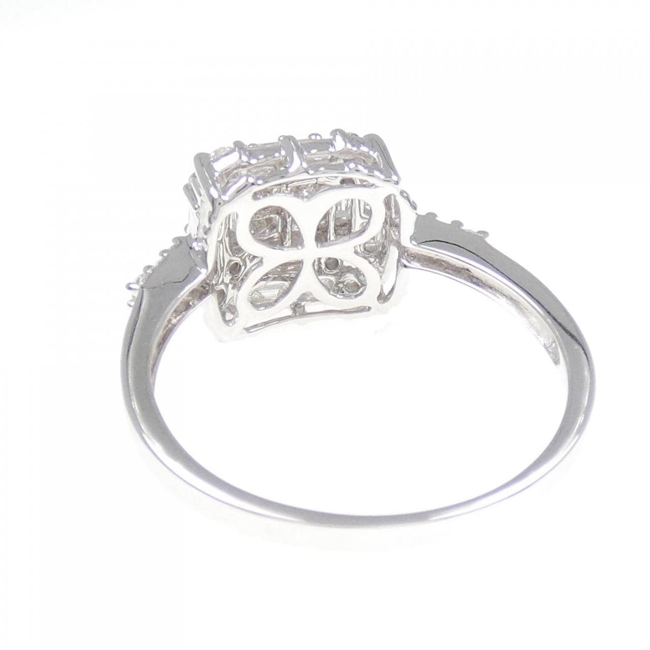 K18WG ダイヤモンド リング 0.70CT