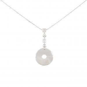 K18WG ダイヤモンド ネックレス 0.05CT