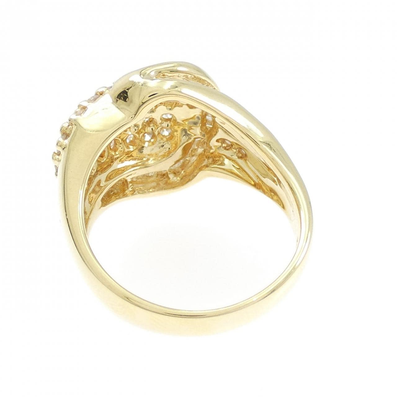 K18YG ダイヤモンド リング 1.05CT