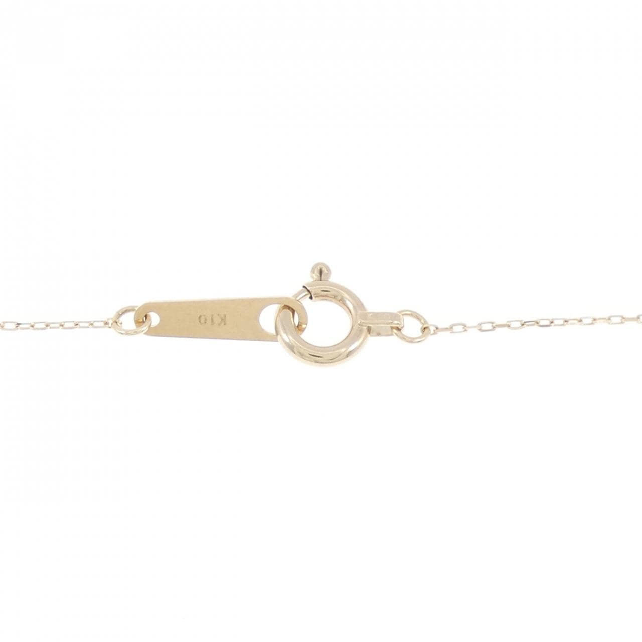 [BRAND NEW] K10YG Diamond Necklace 0.20CT