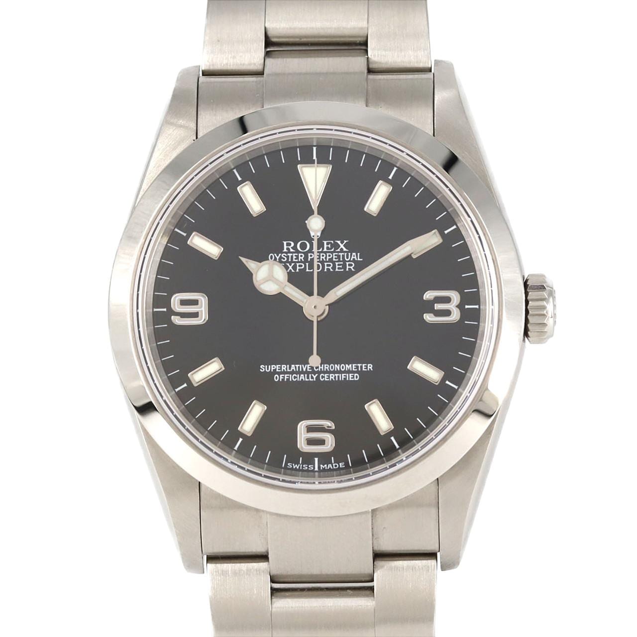 ロレックス エクスプローラーI 114270 SS 自動巻 Z番