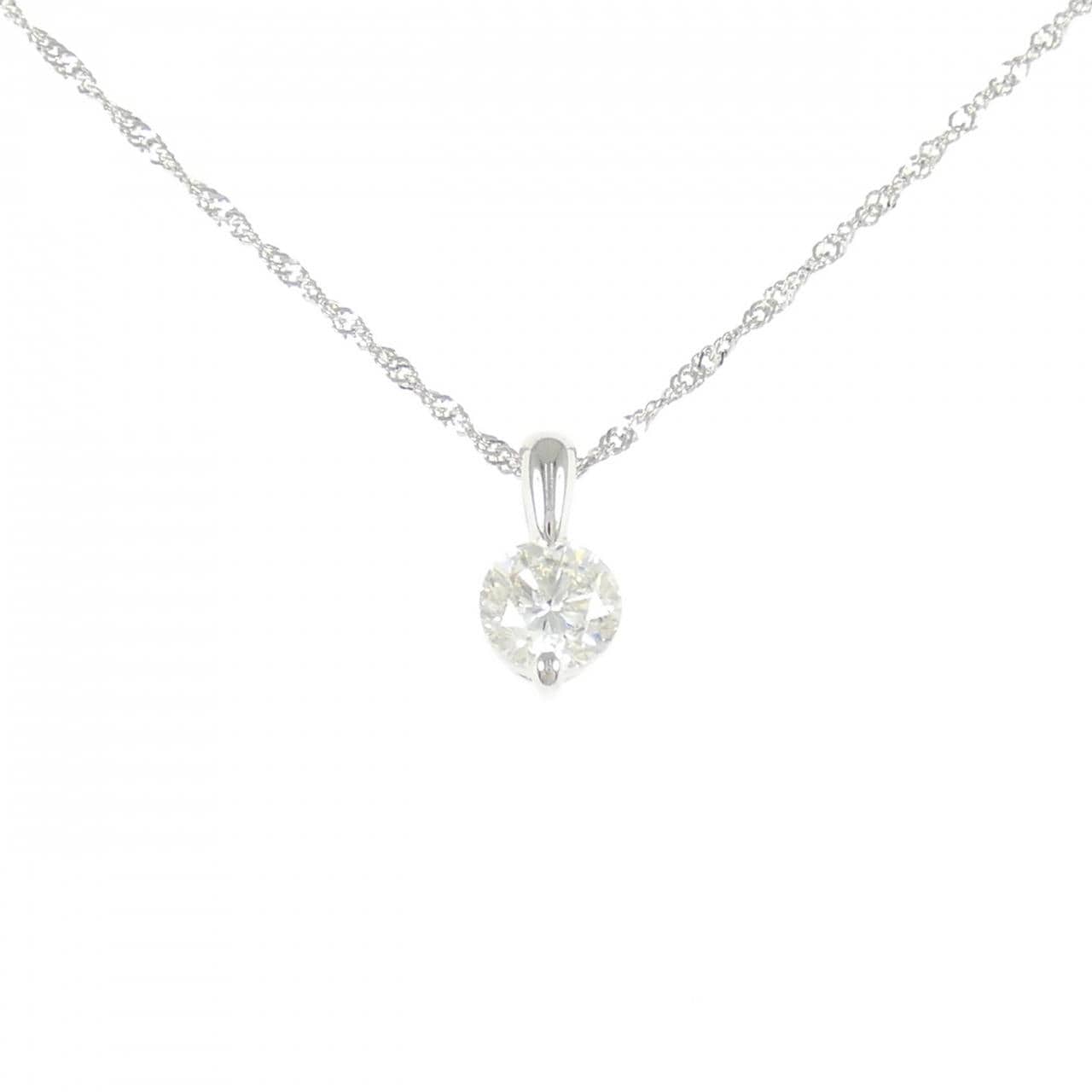 PT900/PT850 ソリティア ダイヤモンド ネックレス 1.007CT