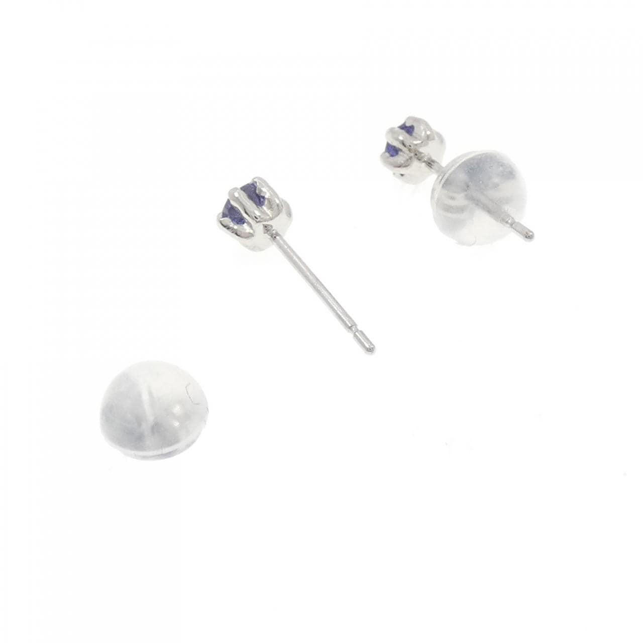 PT900 タンザナイト ピアス