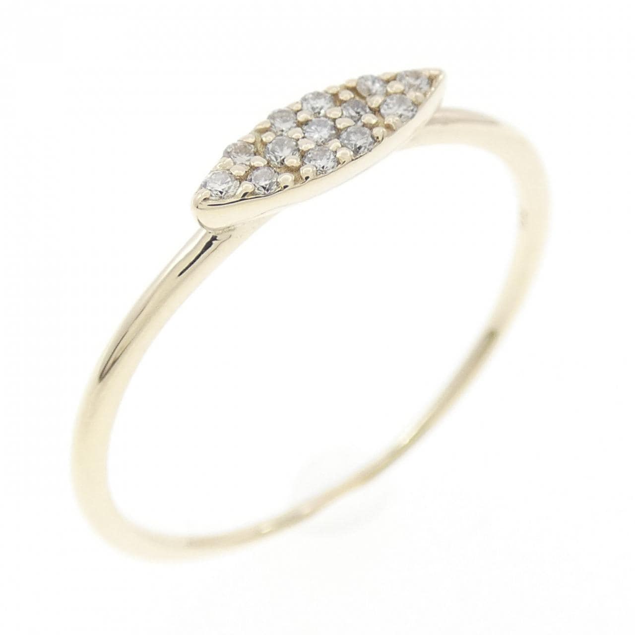 K10YG ダイヤモンド リング 0.06CT