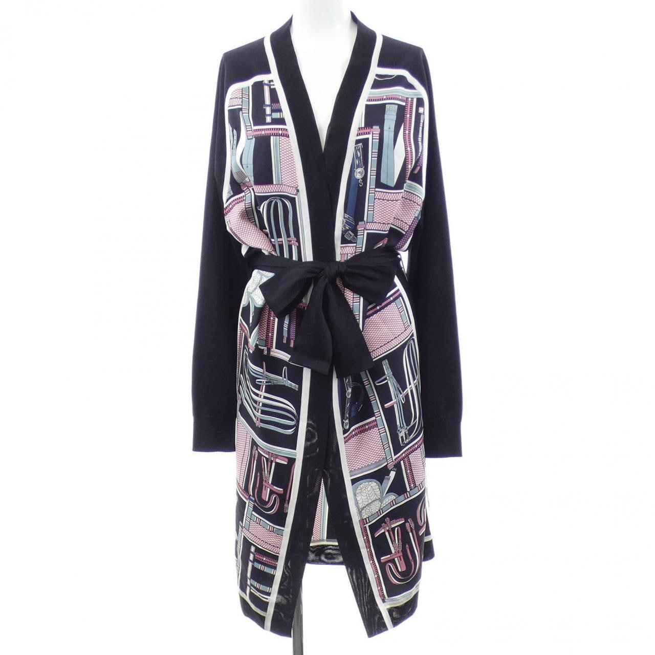 エルメス HERMES 4H2829DZ ロングカーディガン