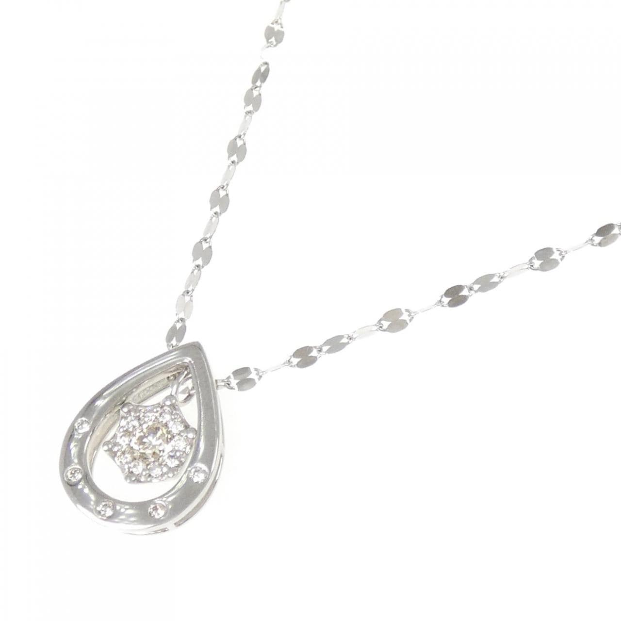 PT900/PT850 ダイヤモンド ネックレス 0.31CT