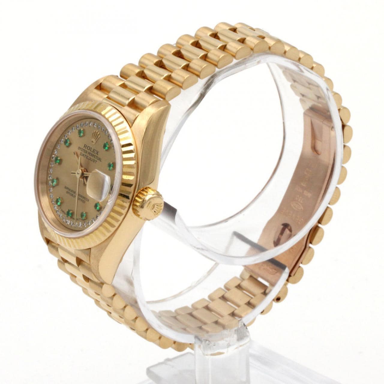 ロレックス デイトジャスト 69178LE YG 自動巻 S番