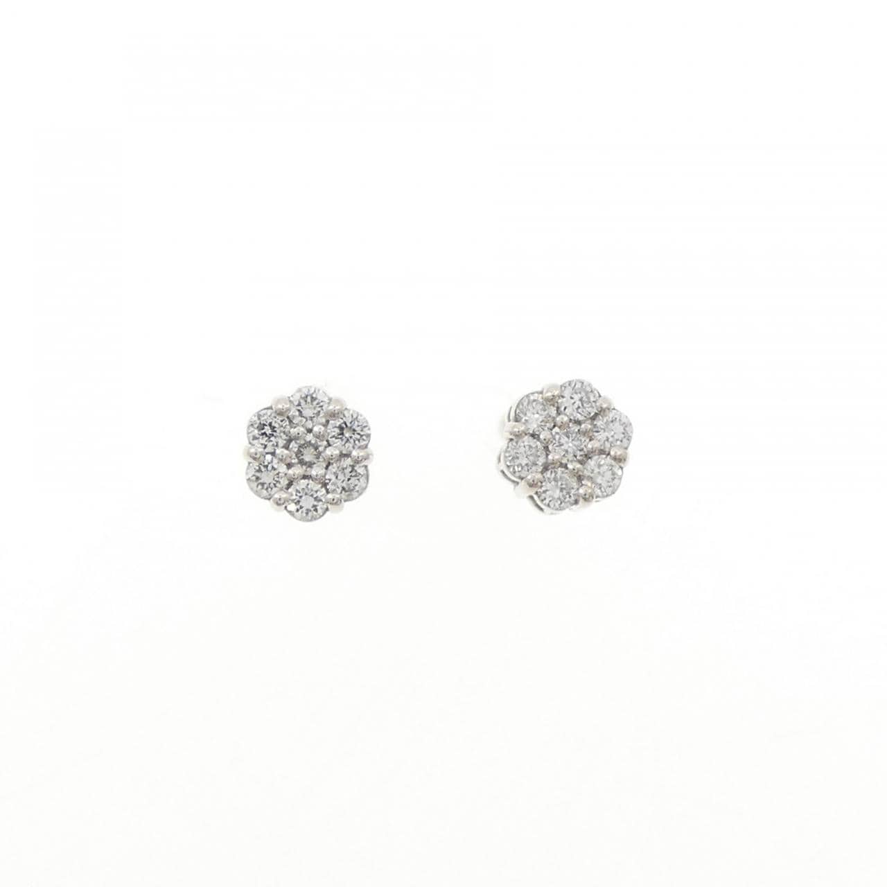 4゜C ダイヤモンド ピアス
