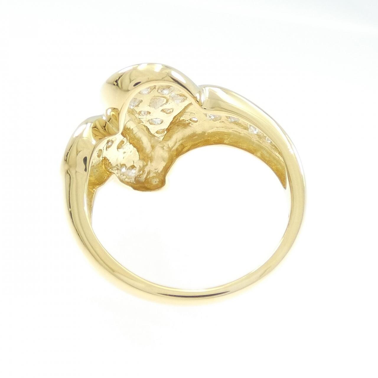 K18YG ダイヤモンド リング 0.50CT