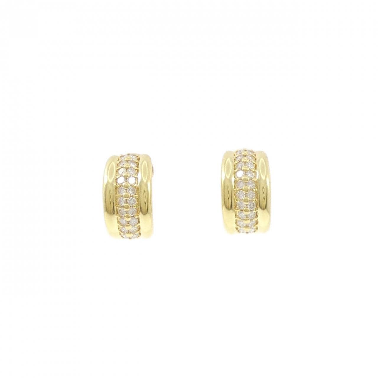 K18YG Diamond earrings/earrings 1.00CT