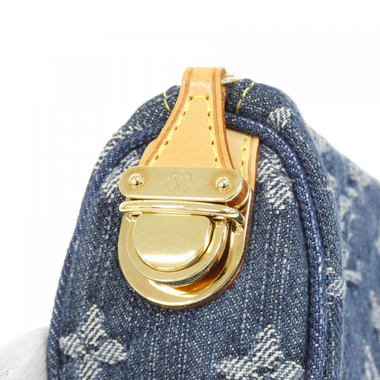 ルイヴィトン モノグラム デニム ポシェット トゥルース スピーディ GM M95081 ポーチ