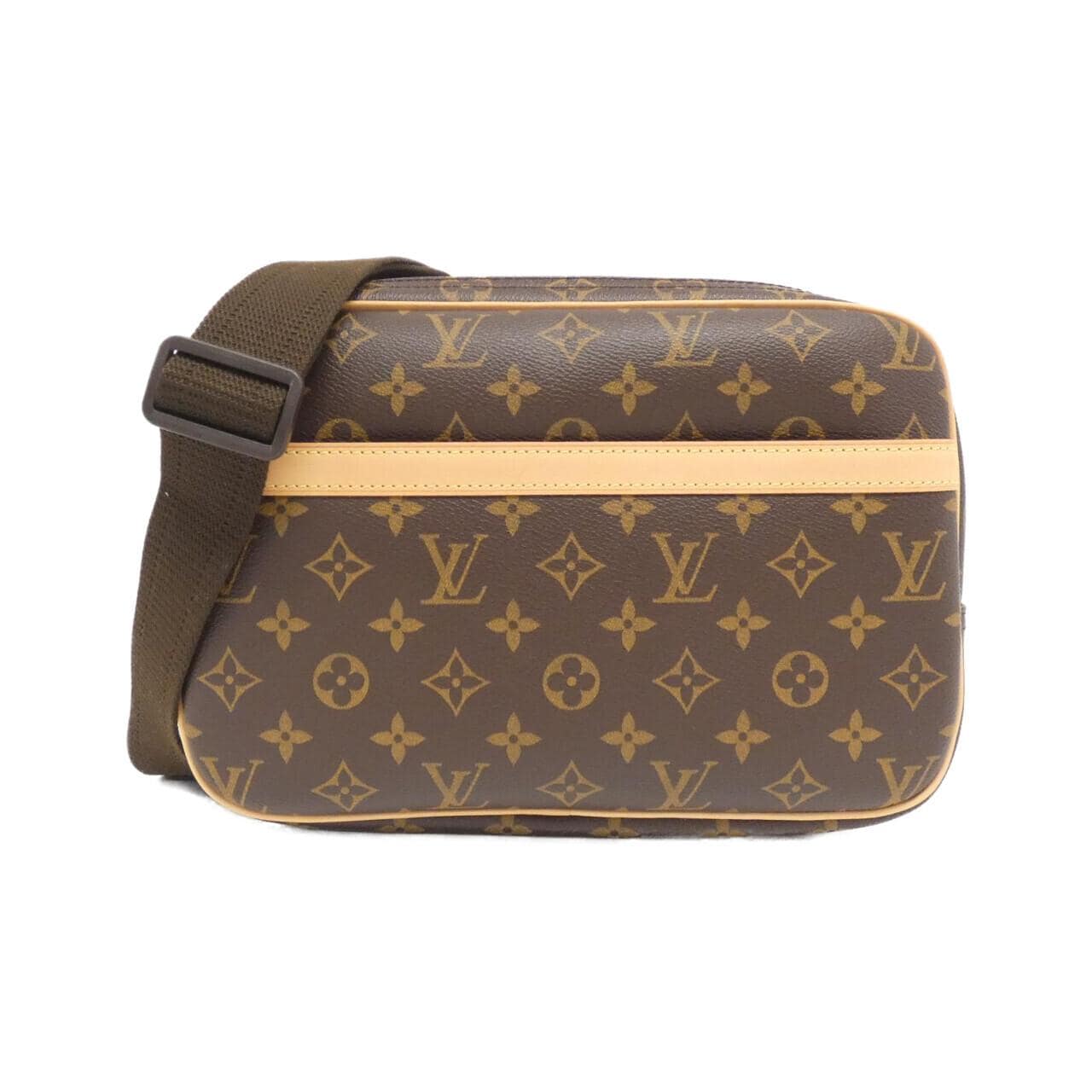 LOUIS VUITTON Monogram Reporter 28cm M45254 Shoulder Bag