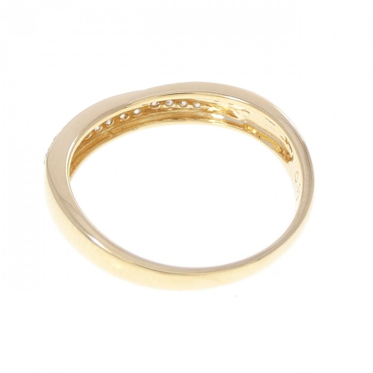 K18YG ダイヤモンド リング 0.17CT