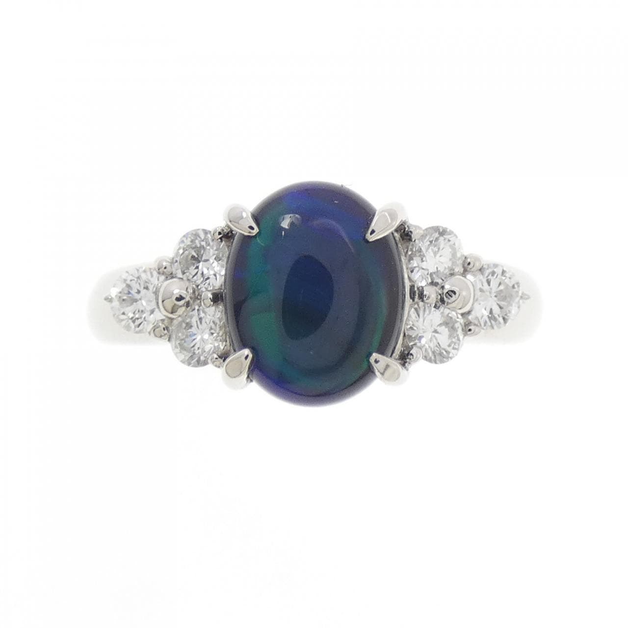 PT900 ブラックオパール リング 1.397CT