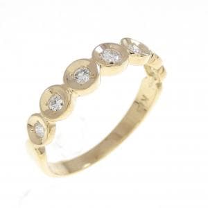 K18YG ダイヤモンド リング 0.14CT