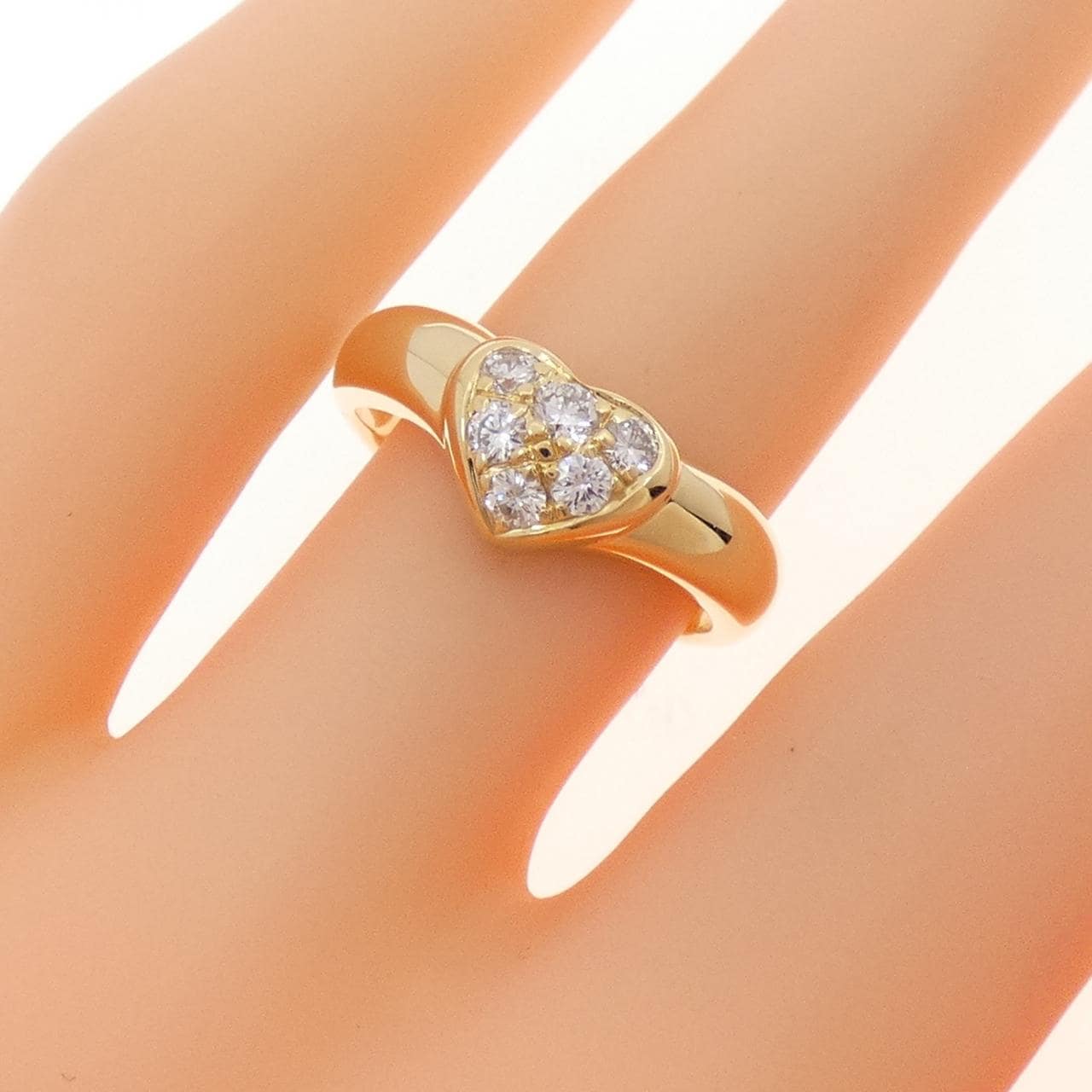 ティファニー パヴェハート リング