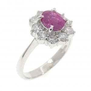 PT900 ルビー リング 1.06CT