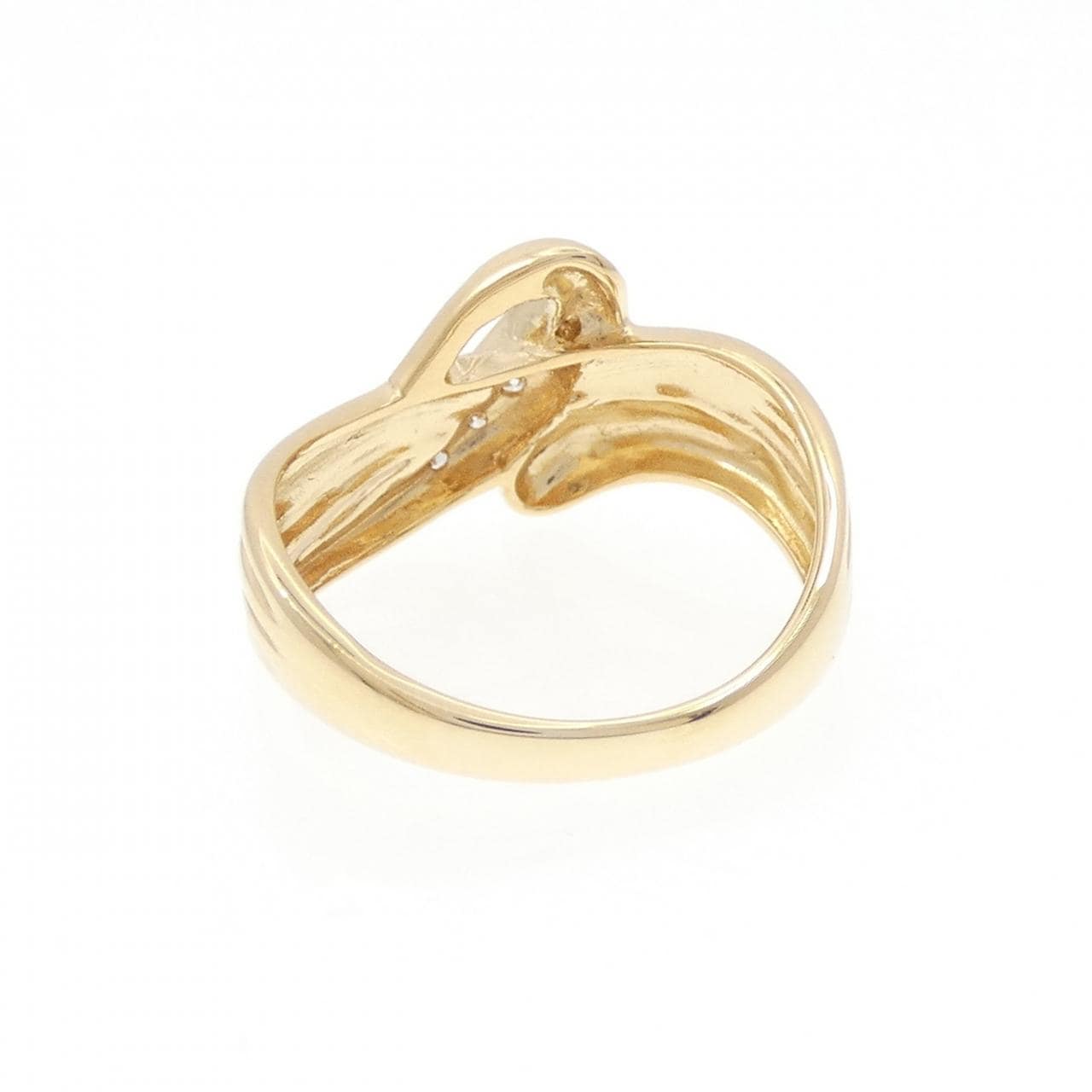 K18YG ダイヤモンド リング 0.05CT