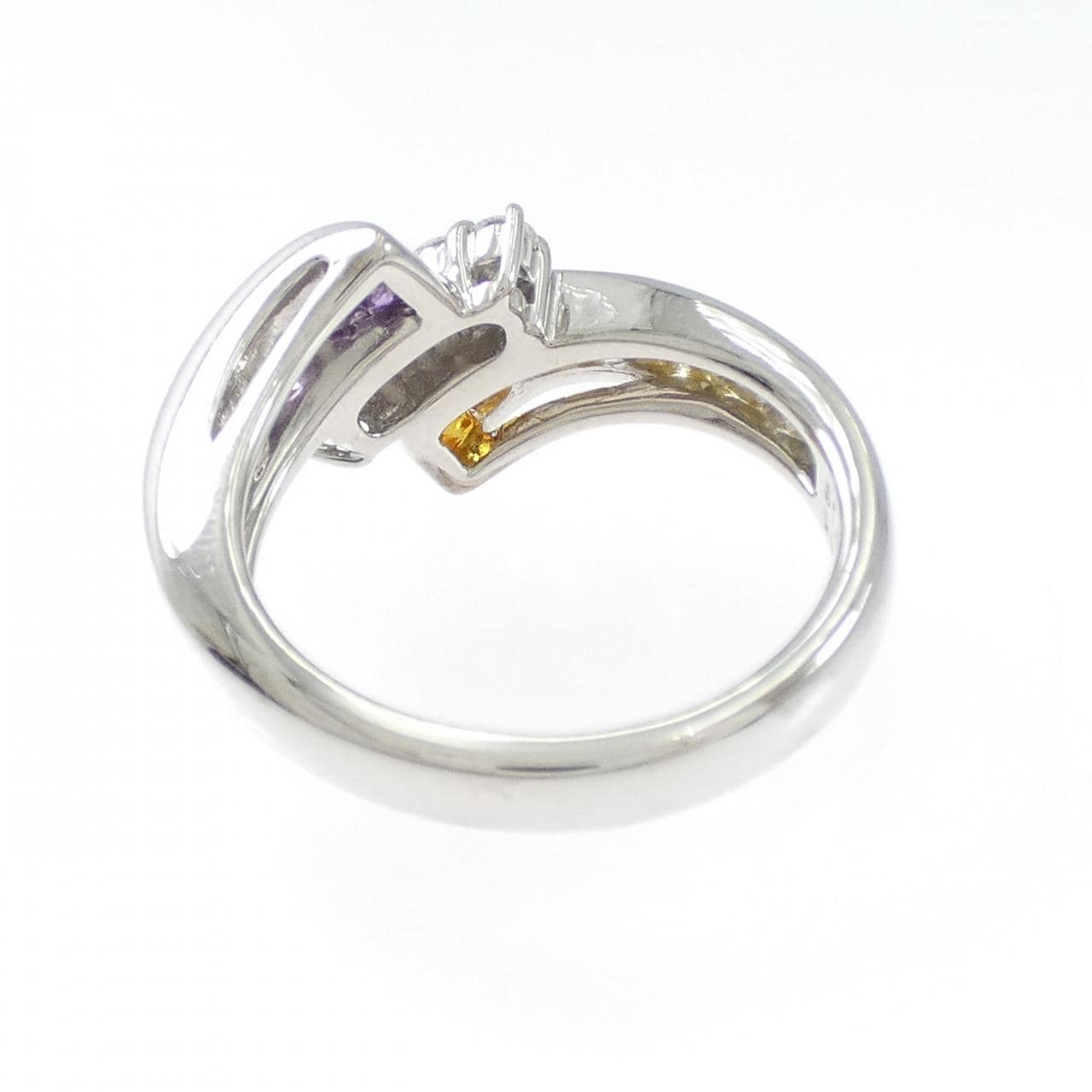 750WG サファイヤ リング 1.53CT