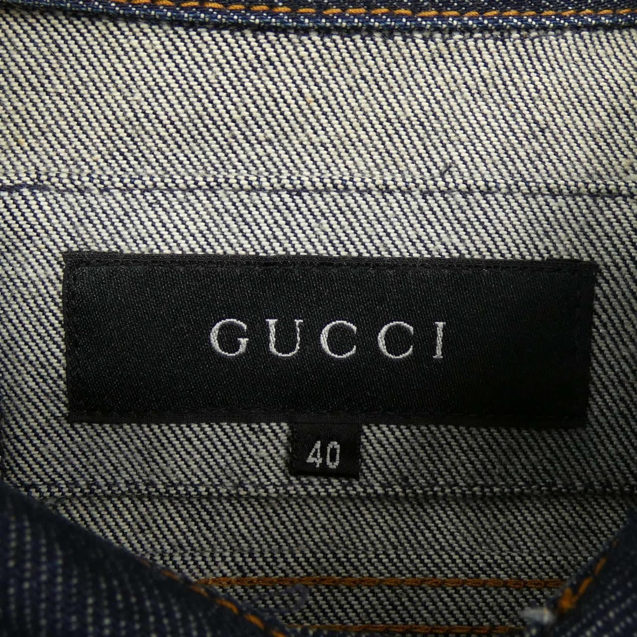 【ヴィンテージ】グッチ GUCCI 207-1164-7183 デニムジャケット