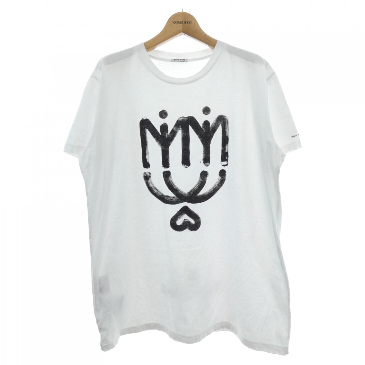 ミュウミュウ MIU MIU DNA848 1UGO Tシャツ