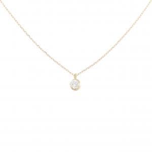 K18YG ダイヤモンド ネックレス 0.1CT