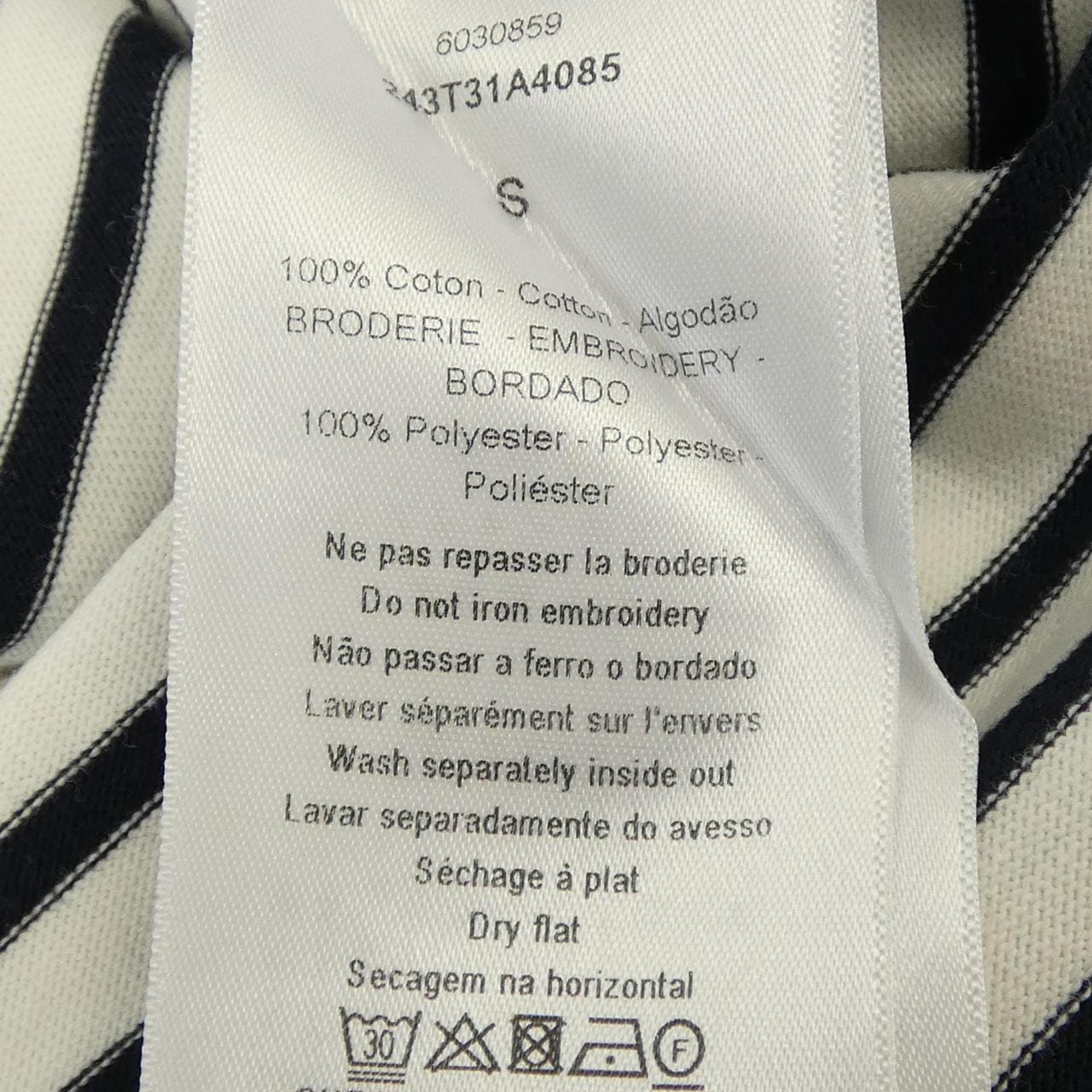 クリスチャンディオール CHRISTIAN DIOR DIORIVIERA 243T31A4085 Tシャツ