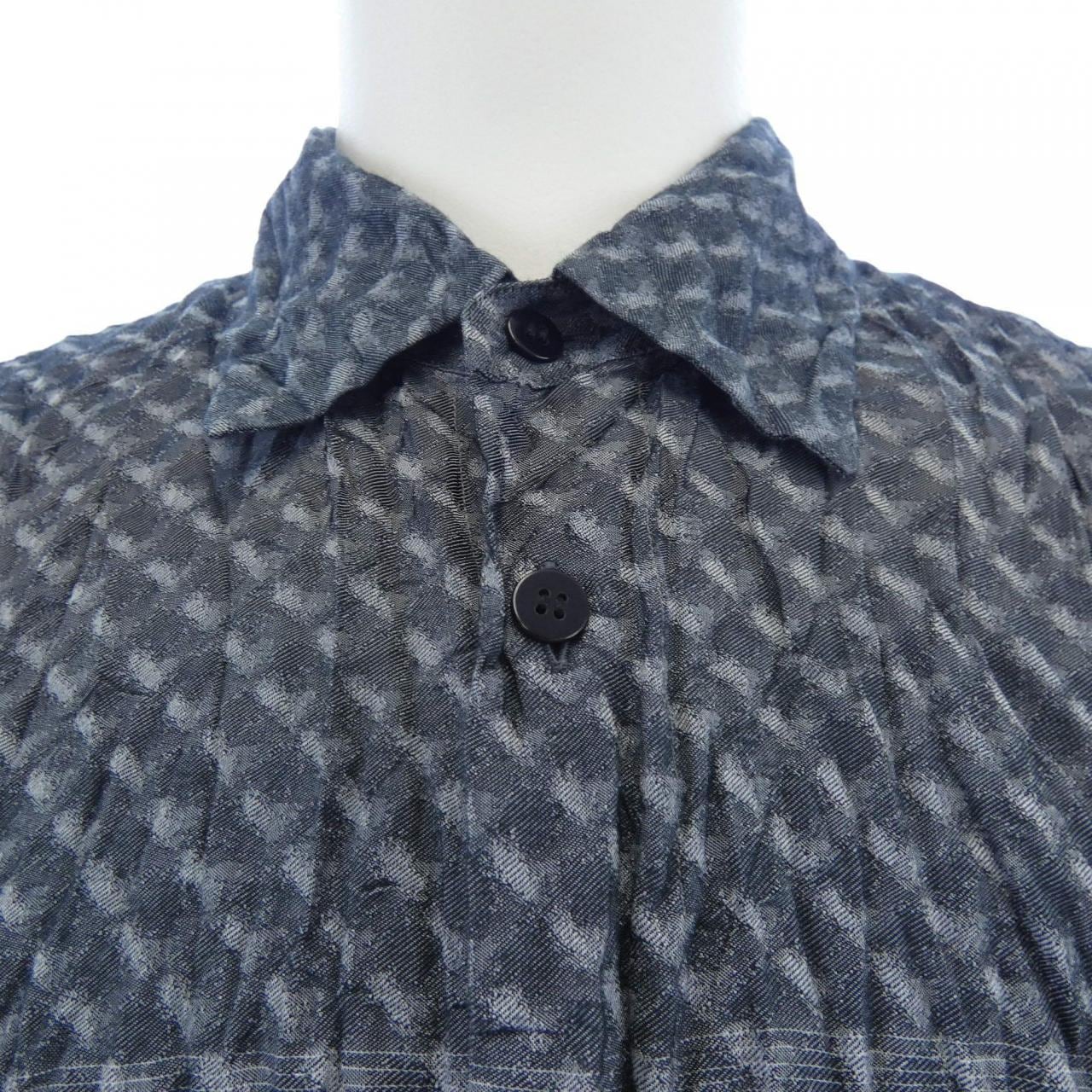 イッセイミヤケ ISSEY MIYAKE ME91FJ091 S／Sシャツ