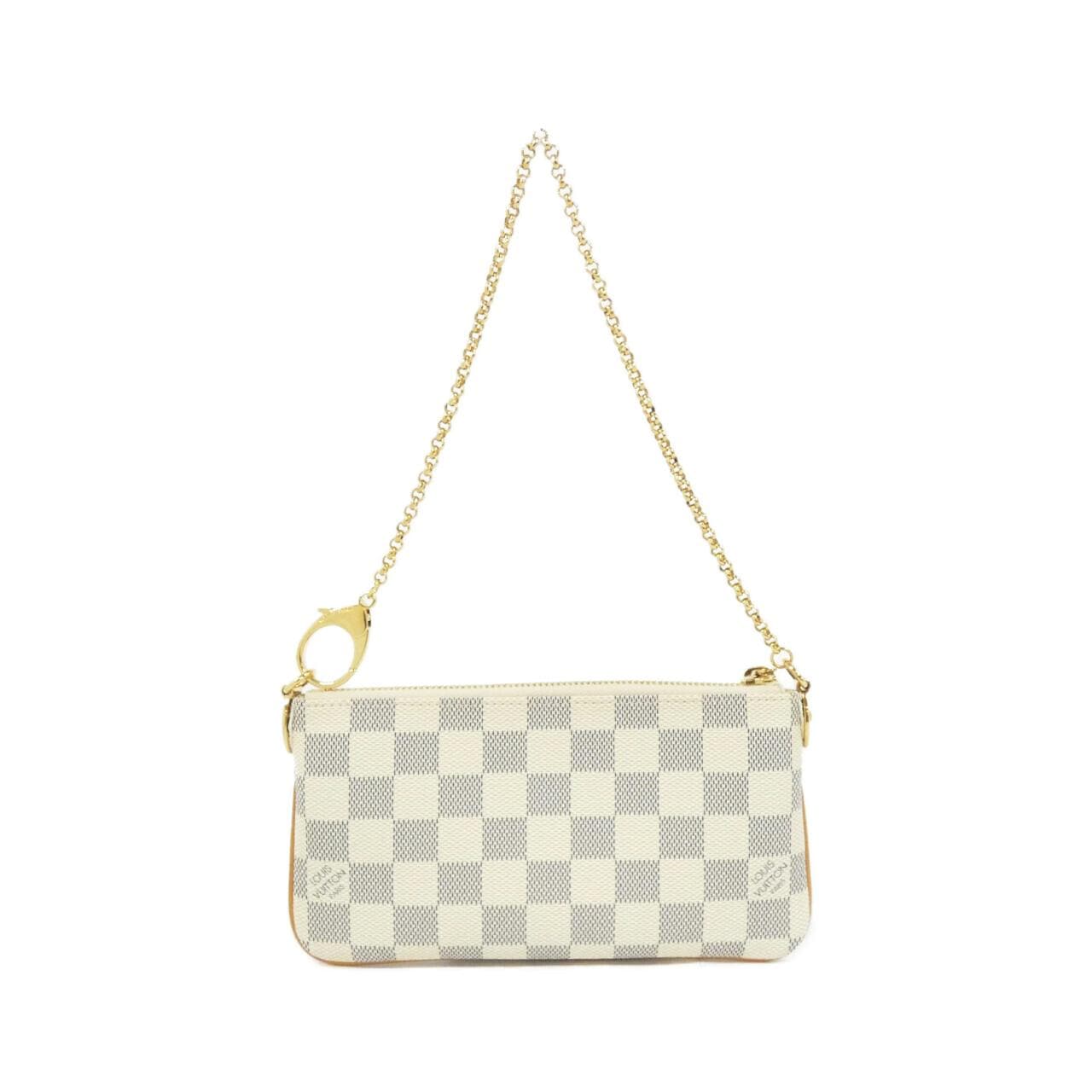 LOUIS VUITTON Damier Azur Pochette Mila MM N60027 配件袋