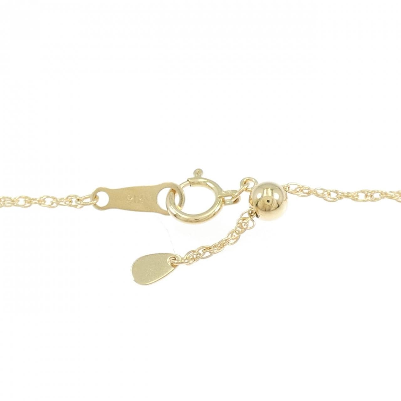 K18YG chain necklace