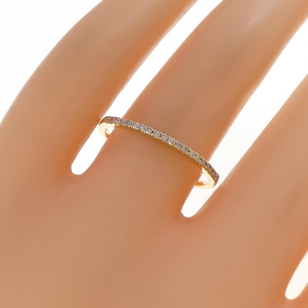K18YG ダイヤモンド リング 0.10CT