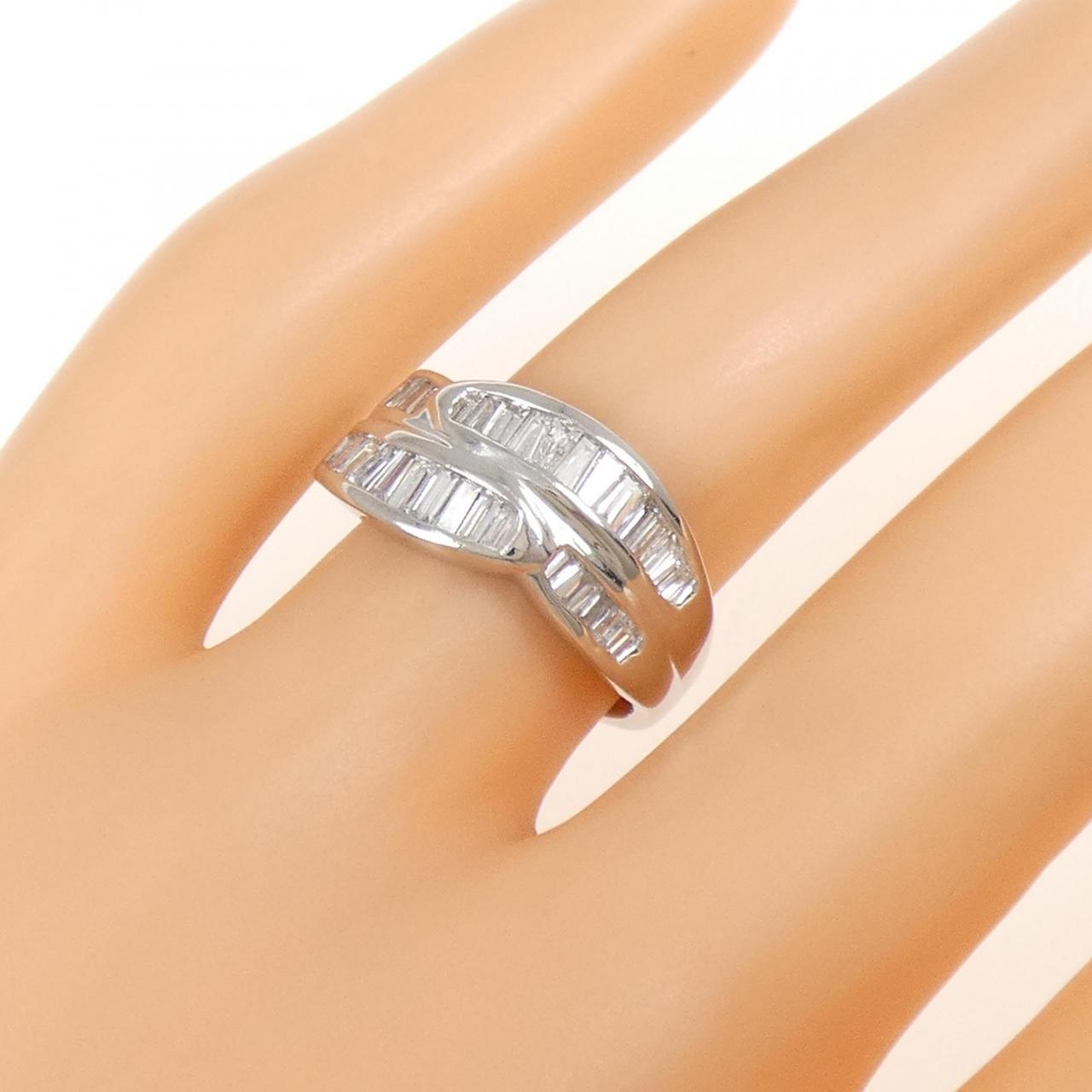 PT900 ダイヤモンド リング 1.00CT