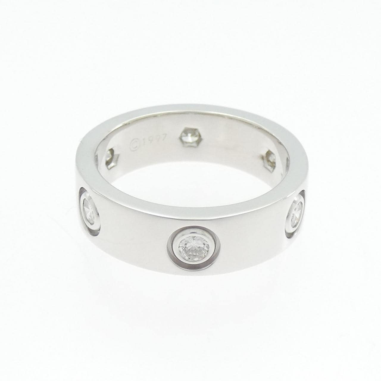 カルティエ ラブ フルダイヤ リング