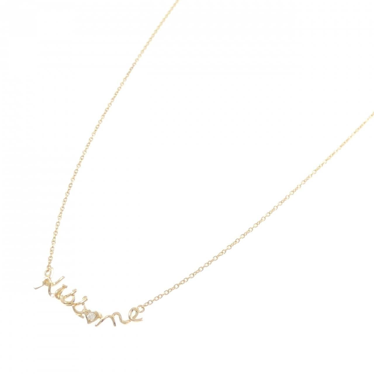 スタージュエリー ダイヤモンド ネックレス 0.01CT