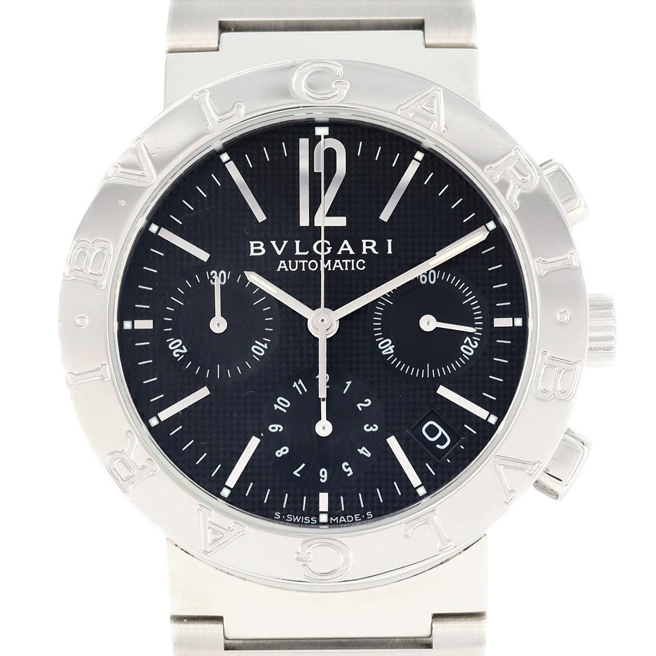 BVLGARI BVLGARI BVLGARI Chronograph BB38SSCH/BB38BSSDCH/AT SS Automatic