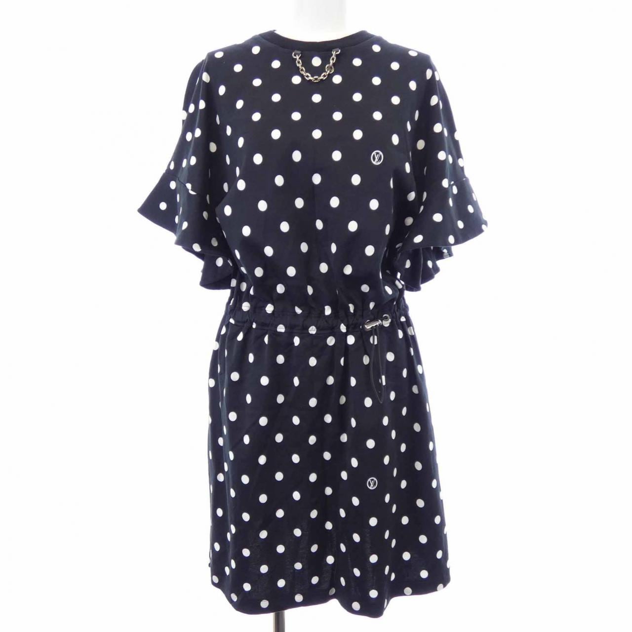 LOUIS VUITTON波点棉质针织连衣裙 FMJD96OB5